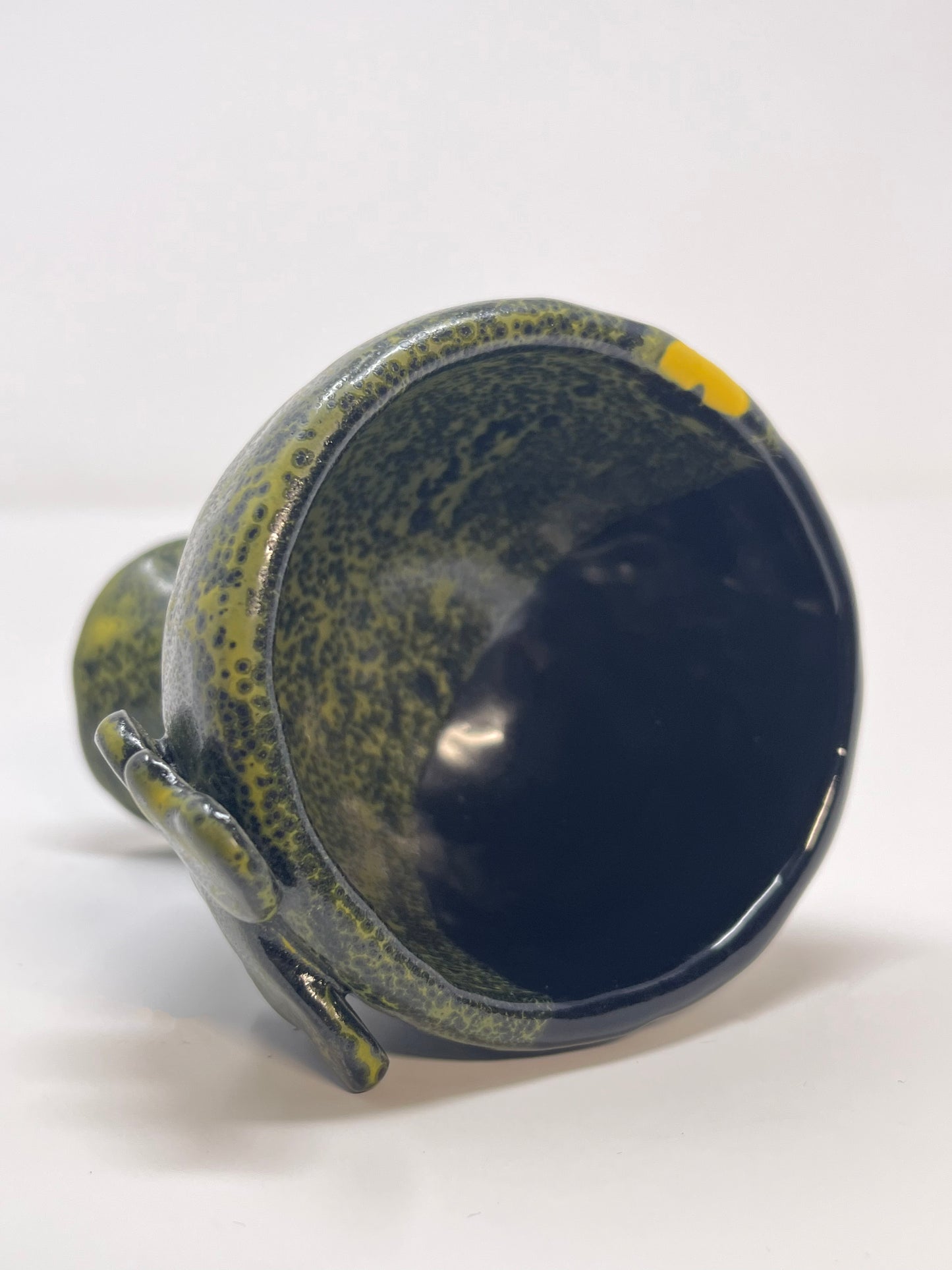 Black & Yellow Butterfly Goblet