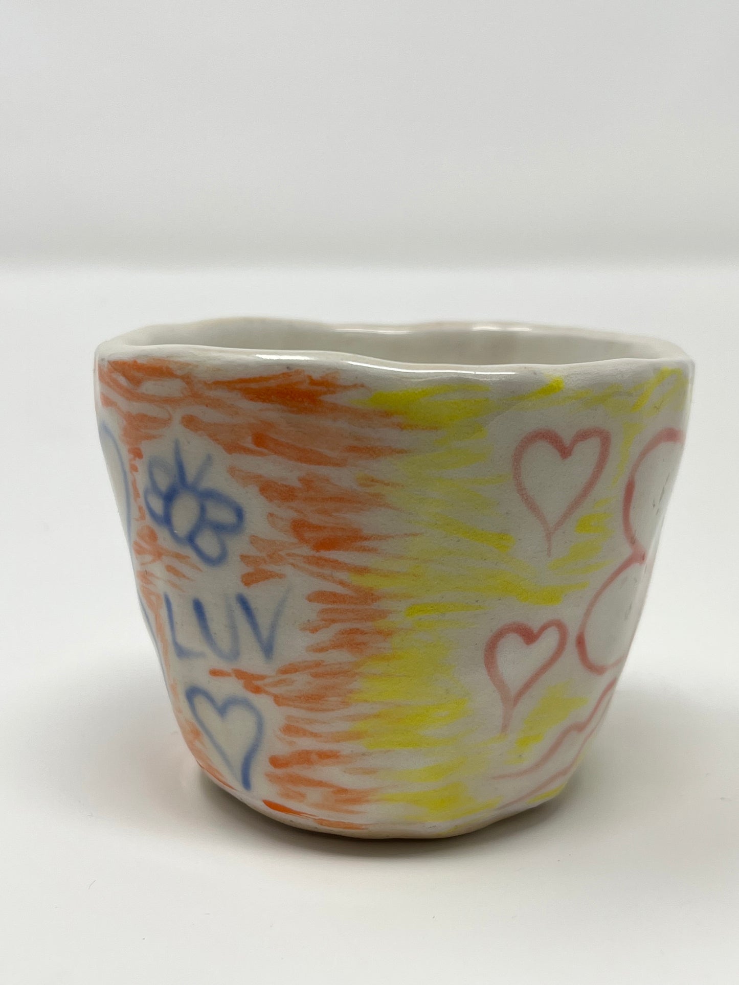 Scribble Tea Cup