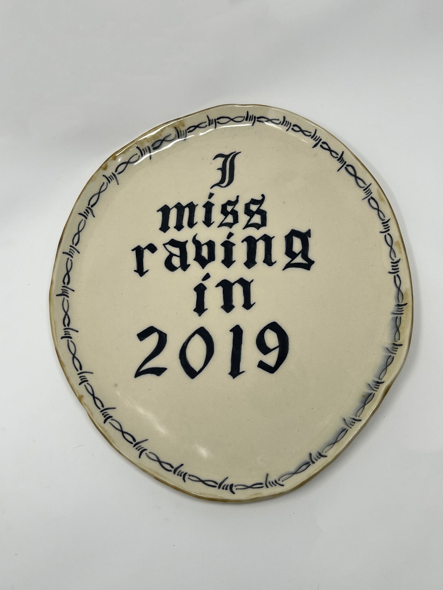 Raving Dinner Plate