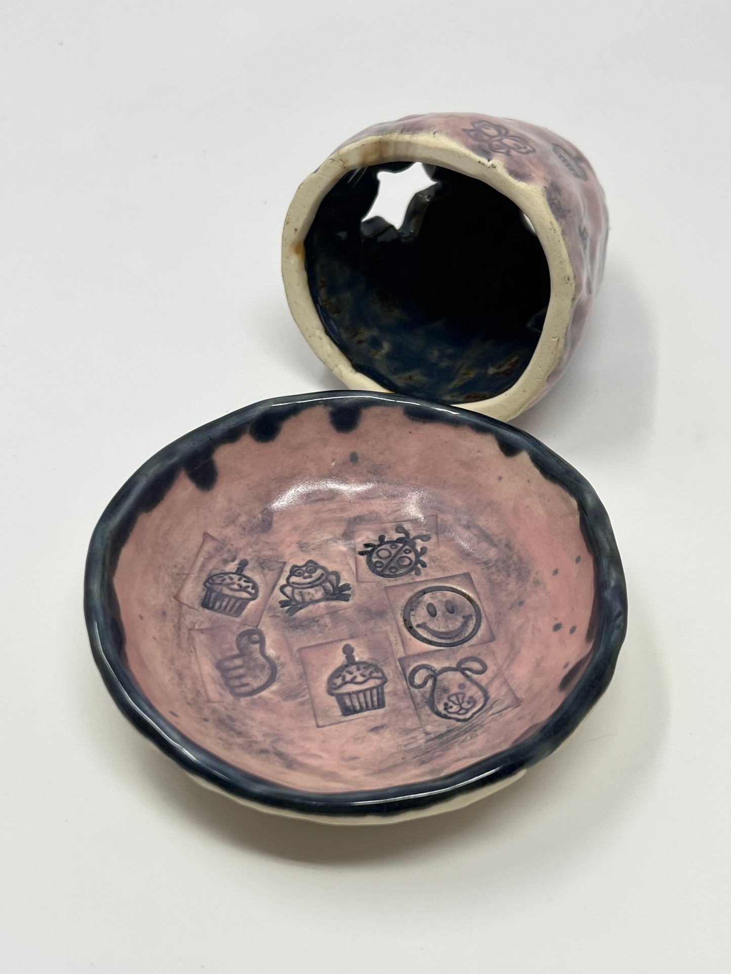 Stamped Incense Cone Burner