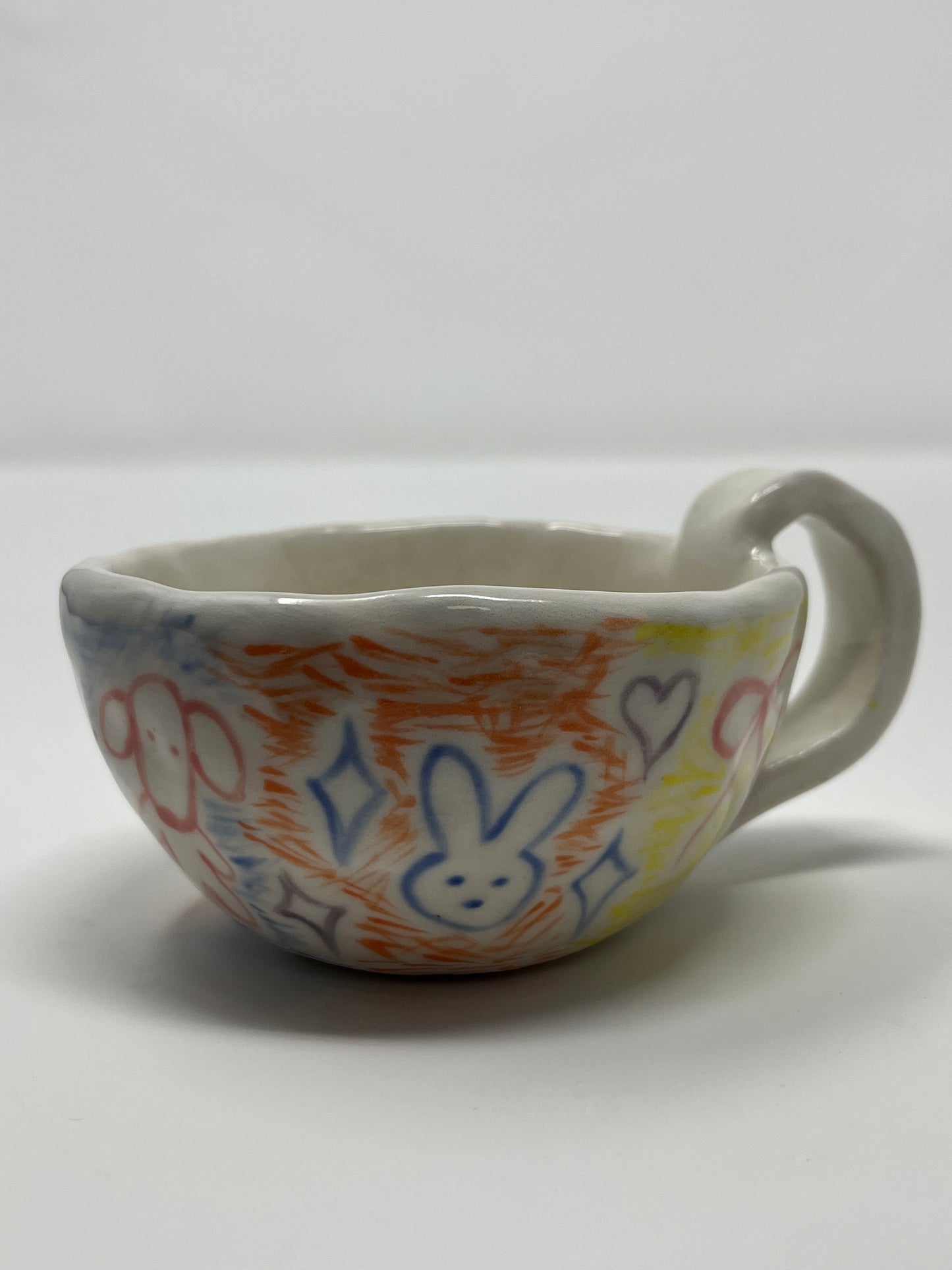 Scribble Tea Cup