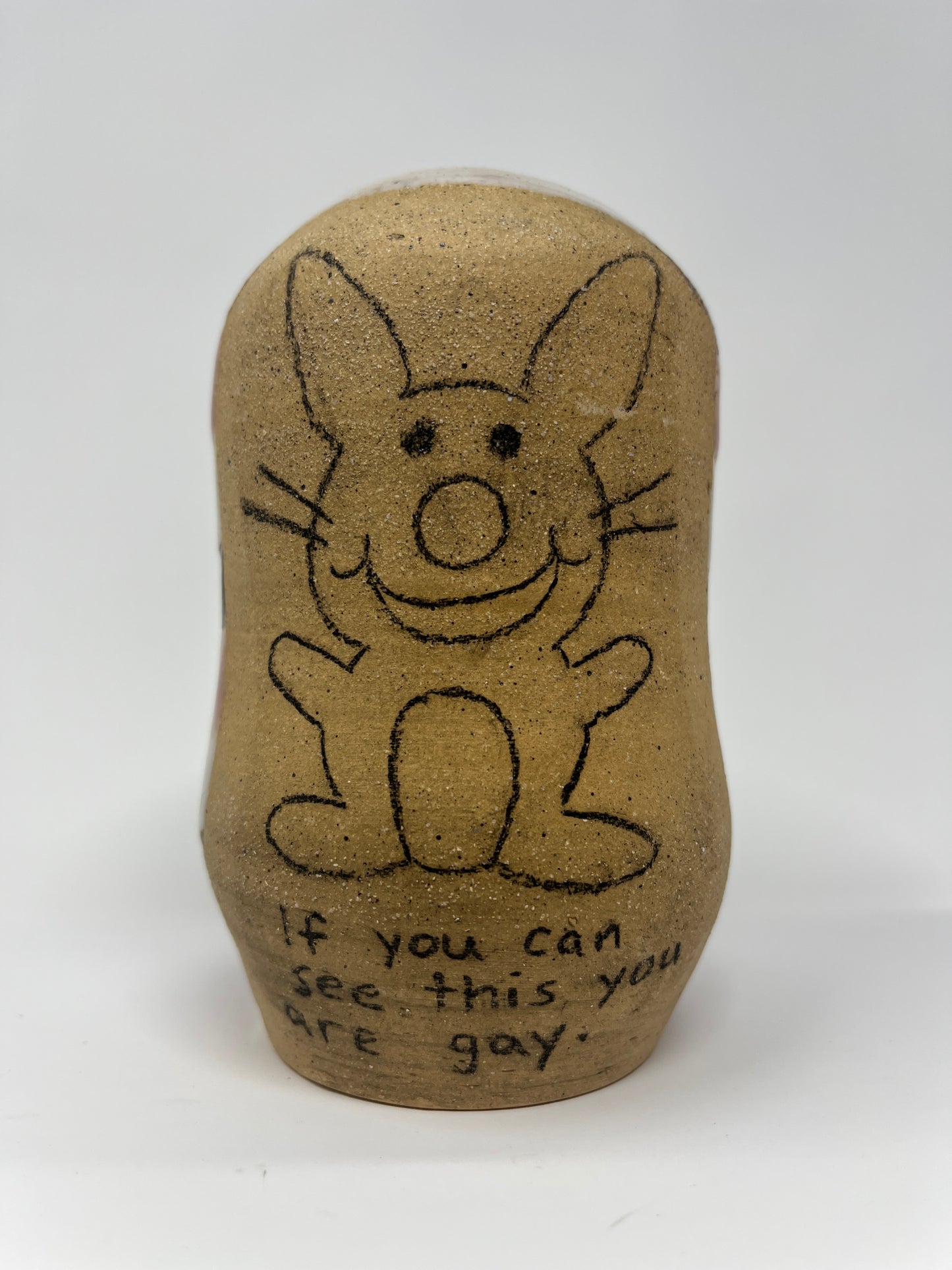 Gay Bunny Bud Vase