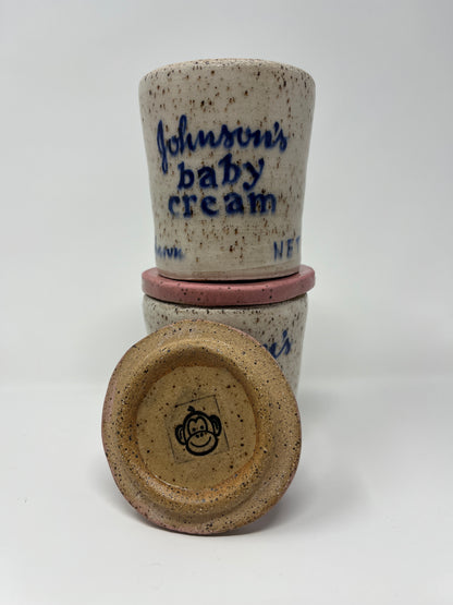 Baby Cream Salt Jar