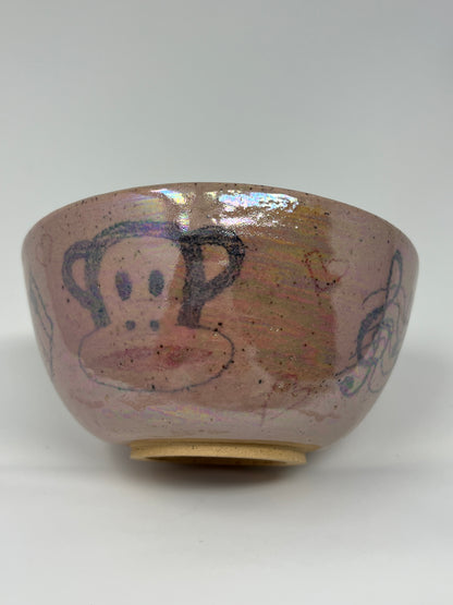 Music Staff Monkey Bowl