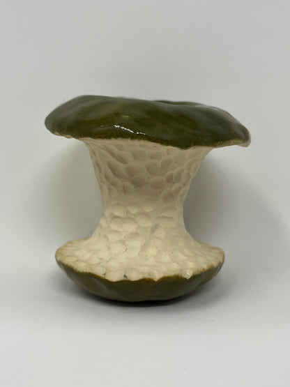 Green Apple Core Candle Holders