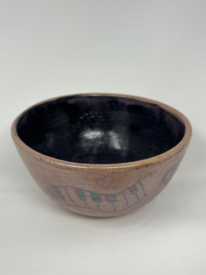 Music Staff Monkey Bowl