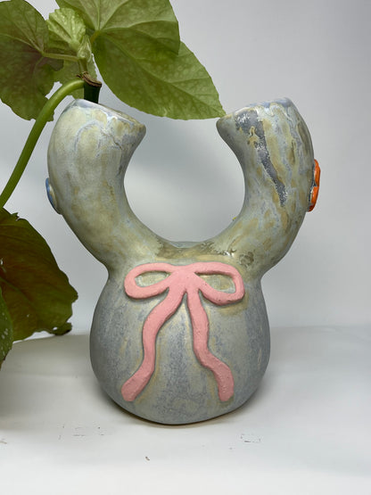 Bunny Donut Vase