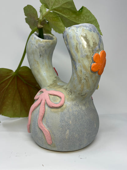 Bunny Donut Vase