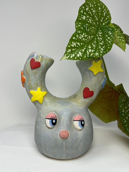 Bunny Donut Vase