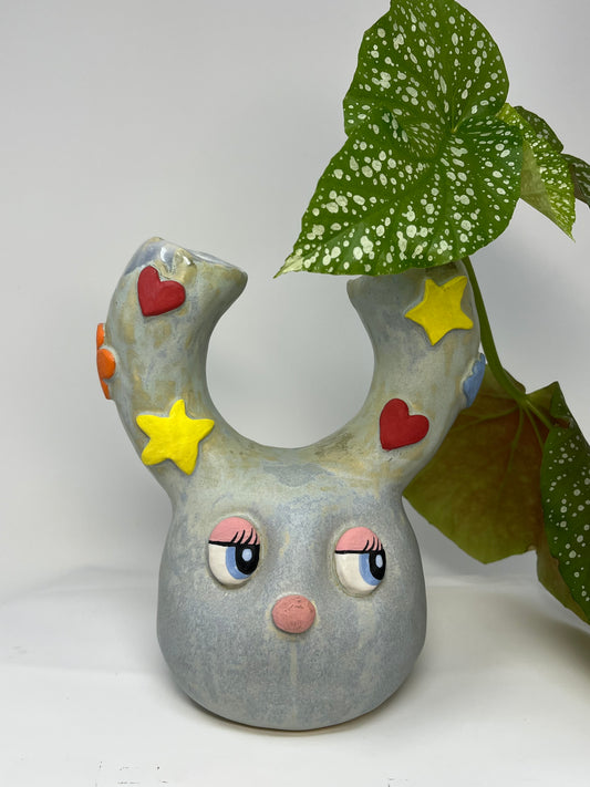 Bunny Donut Vase