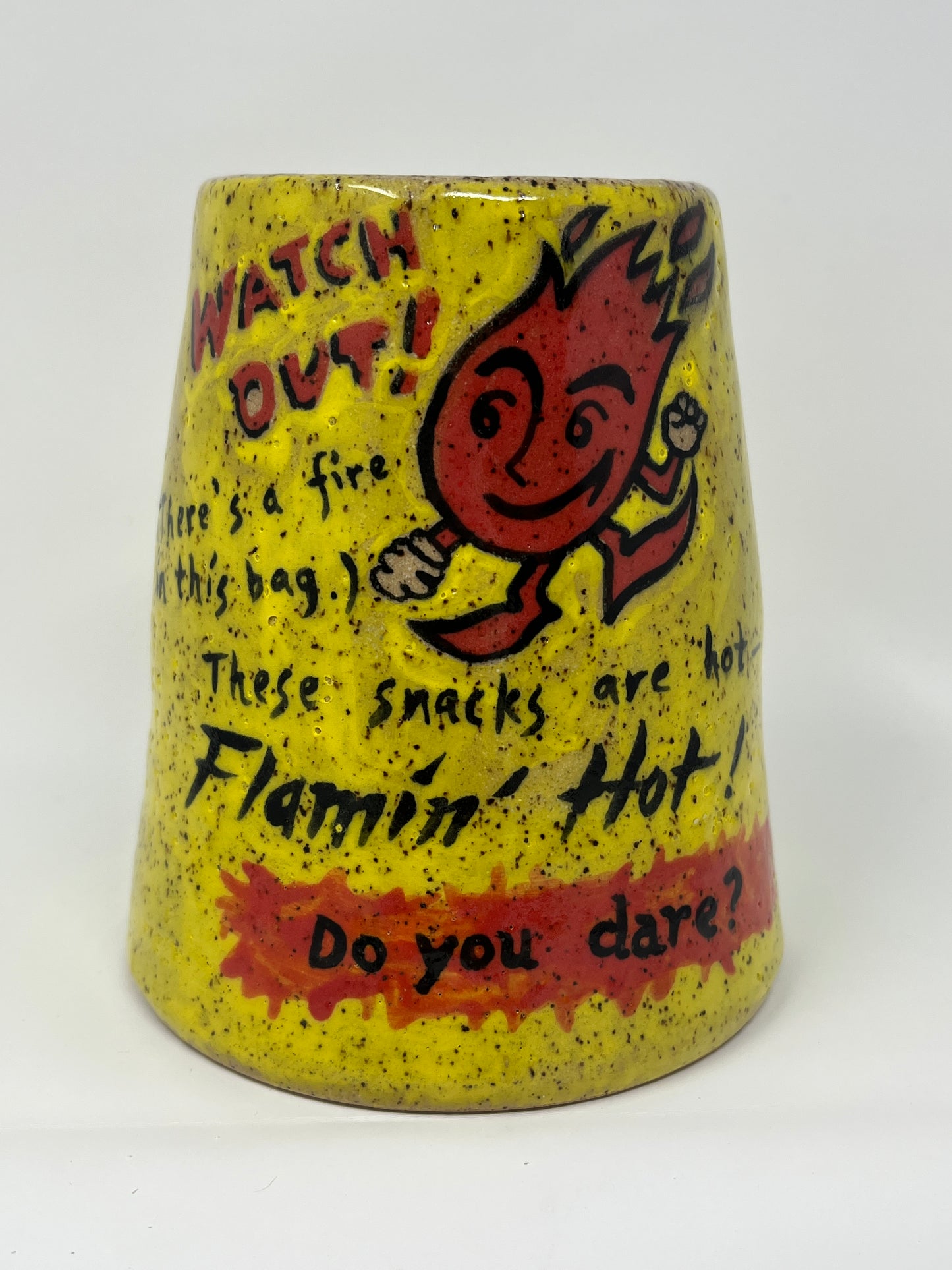 Flamin’ Hot Vase