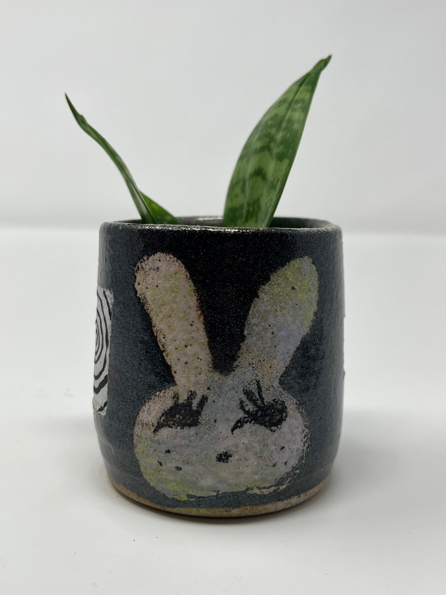 Wrought Iron Bunny Tea Cup