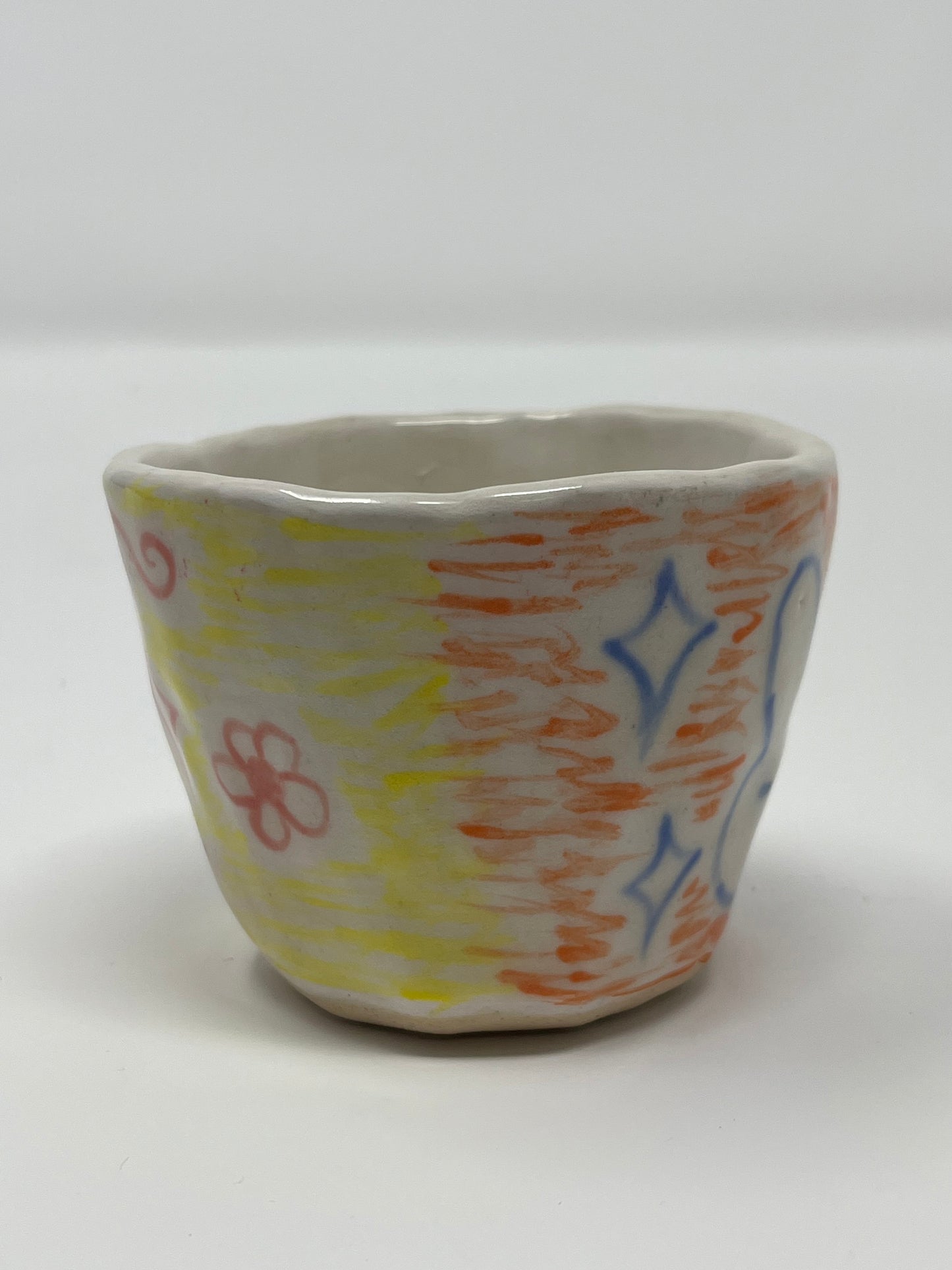 Scribble Tea Cup