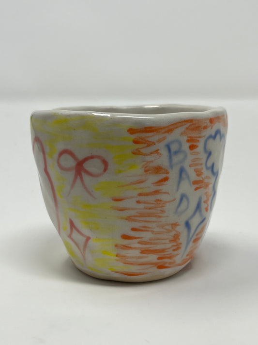 Scribble Tea Cup