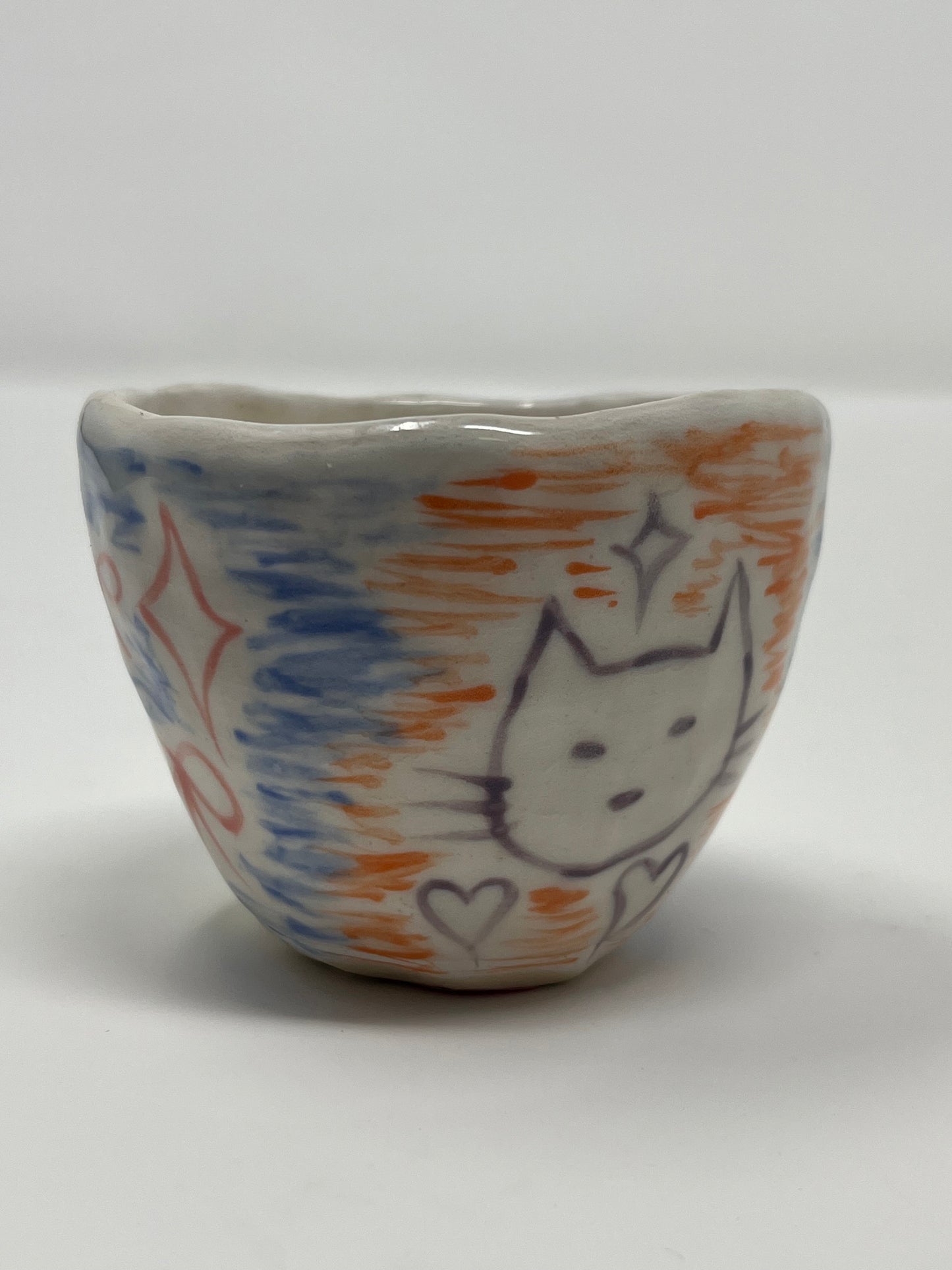 Scribble Tea Cup