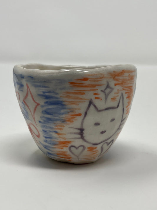 Scribble Tea Cup