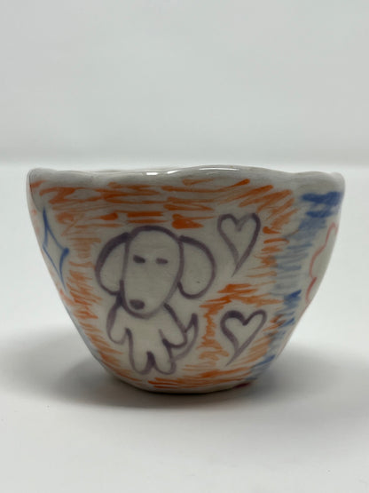 Scribble Tea Cup