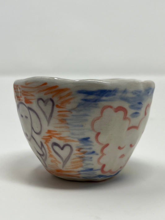 Scribble Tea Cup