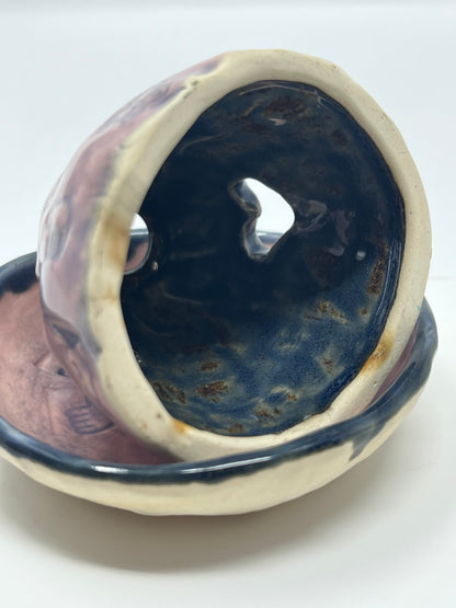 Stamped Incense Cone Burner