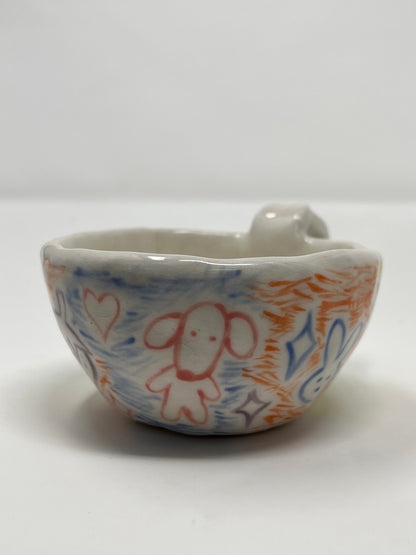 Scribble Tea Cup