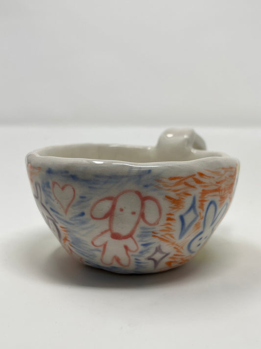 Scribble Tea Cup