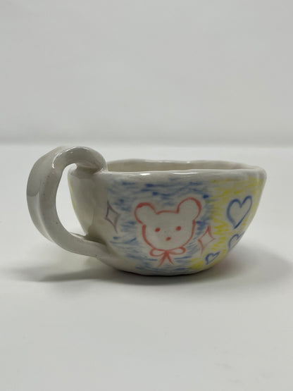 Scribble Tea Cup