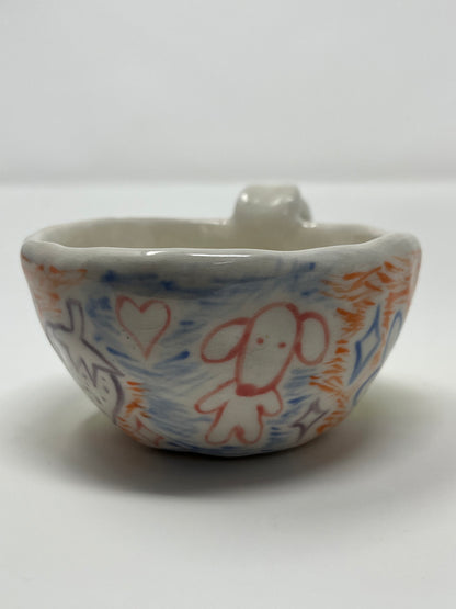 Scribble Tea Cup