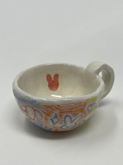Scribble Tea Cup