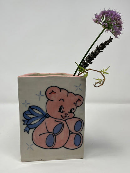 Blessed Teddy Bear Vase