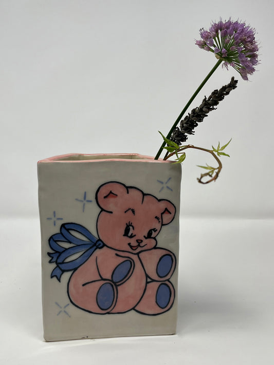 Blessed Teddy Bear Vase