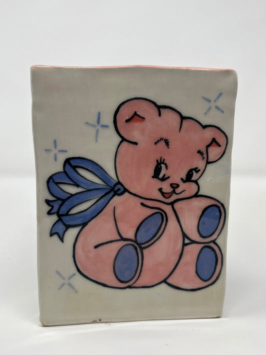 Blessed Teddy Bear Vase